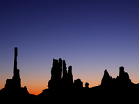 Dawn Monument Valley